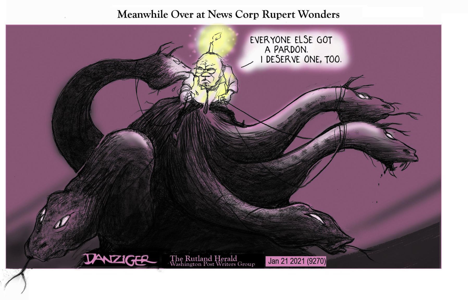 Jeff Danziger cartoon